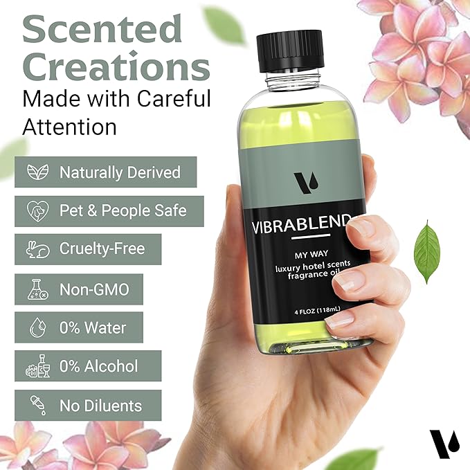Hotel Fragrance Collection Diffuser Oil, Aromatherapy, Hotel Scent Oil Diffuser for Home, Scents for Home, Inspired by My Way - Bloomnest