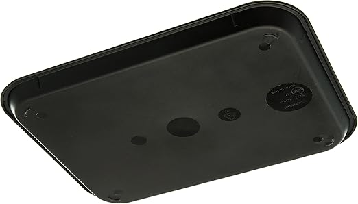 Carlisle FoodService Products CT101403 Cafe Standard Plastic Cafeteria/Fast Food Tray, NSF Certified, BPA Free, 14" Length x 10" Width, Black - Bloomnest