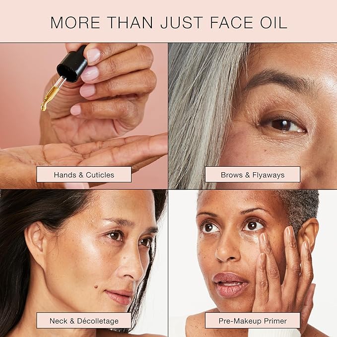 Boom Gold ™ Lightweight & Luxurious Facial Oil with Organic Ingredients for a Softer, Smoother, More Luminous Skin, with Kukui Nut & Frankincense Oil, Boom Beauty by Cindy Joseph (0.5 Oz) - Bloomnest