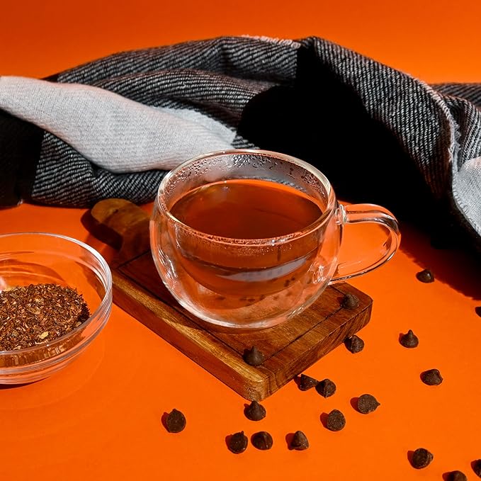 Organic Positively Tea Company, Rooibos Chocolate Chai Tea, Loose Leaf, 4 Ounce - Bloomnest