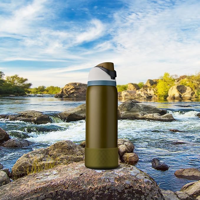 Silicone Boot for Owala Water Bottle 24 oz 32 oz 40 oz, Anti-Slip Protective Sleeve for FreeSip/Twist/Flip Stainless Steel Water Bottles Accessories BEONSKY