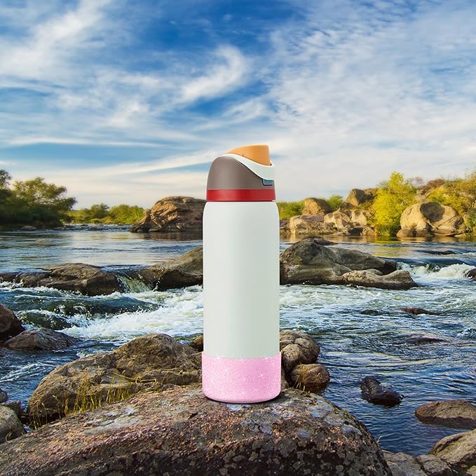 Silicone Boot for Owala Water Bottle 24 oz 32 oz 40 oz, Anti-Slip Protective Sleeve for FreeSip/Twist/Flip Stainless Steel Water Bottles Accessories BEONSKY