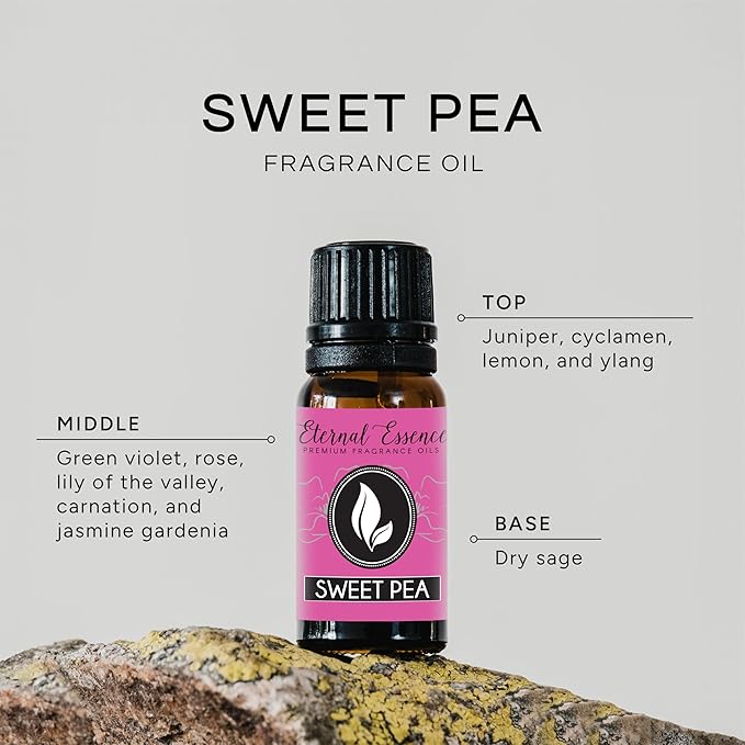 Sweet Pea -10ml - Premium Grade - Fragrance Oil - Scented Oil - EternalEssenceOils