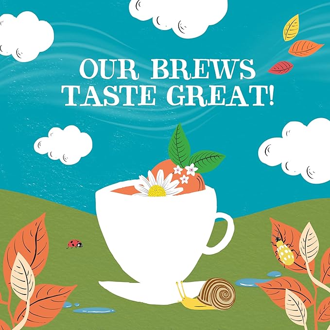 Clipper Tea Chamomile & Peach Teabags – USDA Organic, Great Hot or Iced – Natural, Fair & Delicious Fruity Chamomile & Peach Infusion – 200 Tea Bags - Bloomnest