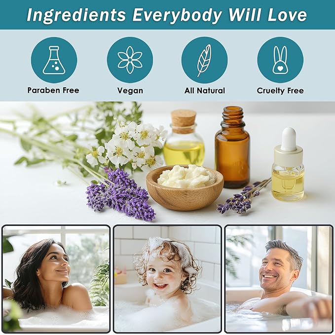 Spa Baskets For Women - Luxury Bath Set With Jasmine & Lavender - Spa Kit Includes Wash, Bubble Bath, Lotion, Bath Salts, Body Scrub, Hand Cream, Shower Puff, Bathbombs, Soap and Towel - Bloomnest