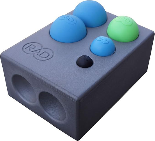 RAD Point Release Kit / 5-in-1 Massage Tool Kit with Block, Massage Balls and Peanut Roller for Self Massage, Mobility and Recovery - Bloomnest