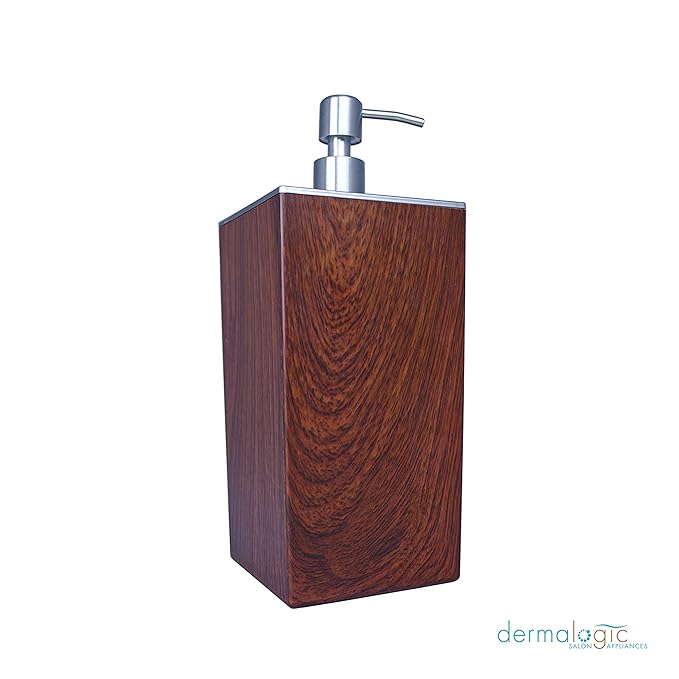 DERMALOGIC Massage Oil Warmer for Pro Spa Massage, Home Lotion Warmer with Aluminum Bottle Pump Set, Plug-in Oil Heater Beauty Salon Treatment Equipment - Bloomnest