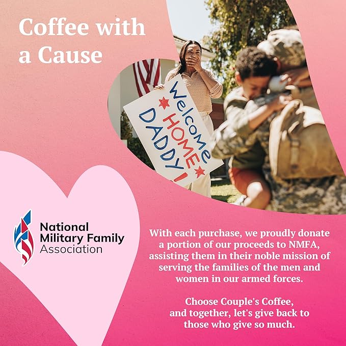 Couple's Coffee French Vanilla K-Cups | Gives Back to Military Families | Medium Roast Coffee Pods | Gourmet Flavored with Smooth French Vanilla Flavors |100% Arabica Beans | 24 Count - Bloomnest