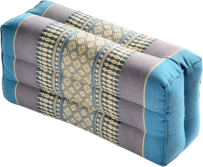 Zafuko Yoga & Meditation Cushion - Organic Water-Resistant Kapok Filling, Meditation Cushion, Soft Yoga Prop - Bloomnest