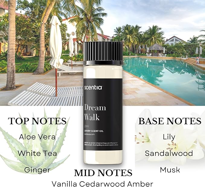 My Way Hotel Diffuser Oil | Aromatherapy Fragrances Inspired by 5-Star Hotels | Luxurious Scents Gift Set-5x20ml Bottles Set-The 1 Hotel Miami Beach & 5-Star Hotels - Thanksgiving & Holiday Gift - Bloomnest