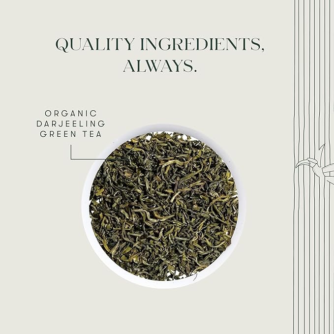 Luxmi Estates - Tokyo Green - Organic Makaibari Darjeeling Green Tea - Loose Leaf - 100g (50 Cups) | From the Foothills of the Himalayas - Bloomnest