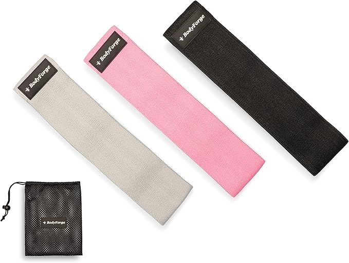 BodyForge Resistance Bands, Exercise Bands, Resistance Bands for Working Out, Work Out Bands with Handles for Men and Women Fitness, Strength Training Home Gym Equipment - Bloomnest