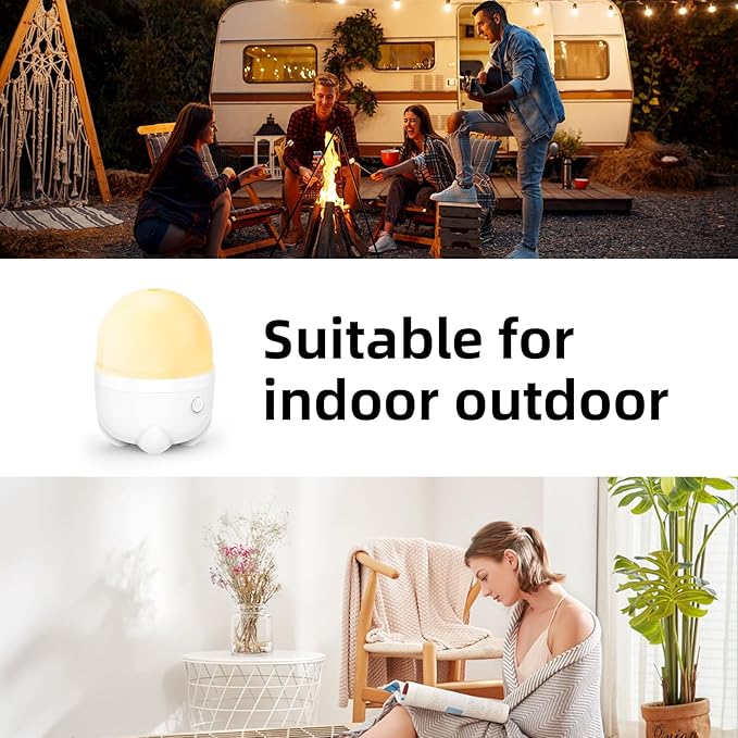 150ML Cordless Battery Powered Essential Oil Diffuser, 7 Hours Run Time,Mini Portable Rechargeable Diffuser with 7 LED Color Changing Lights (White) - Bloomnest