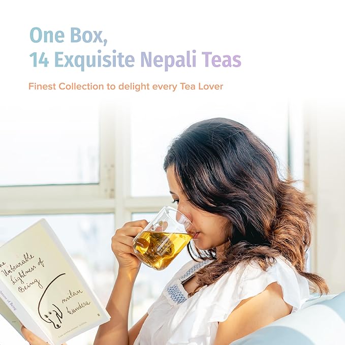 Nepal Tea Organic Loose Leaf Tea Sampler | Includes a Variety of 14 Delicious & Unique Loose Teas - Bloomnest