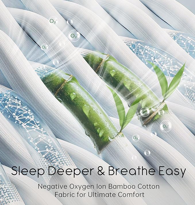 Sleep Mask with Headphones Bluetooth 5.4, TOPOINT 3D Eye Mask Blackout with Soft Bamboo Cotton for Side Sleepers Women Men, Sleep Headphones Earphones HD Speaker Microphone for Travel Meditation Gift - Bloomnest