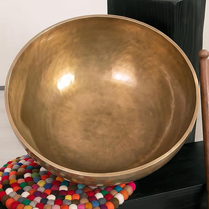 Tibetan Singing Bowl Set - Meditation Sound Bowl Handmade in Nepal for Chakra Healing, Mindfulness, Stress Relief ARTPARK