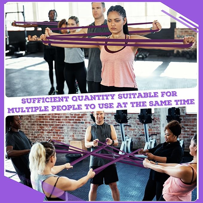 8 Pcs Resistance Bands Pull up Bands Pull up Assistance Bands Exercise Workout Bands for Working Out Muscle Training Physical Therapy Muscle Training Men and Women - Bloomnest