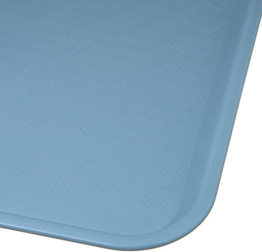 Carlisle FoodService Products CT101459 Café Standard Cafeteria / Fast Food Tray, 10" x 14", Slate Blue - Bloomnest