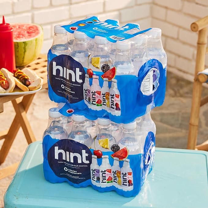 Hint Bottled Water, Best Sellers Variety Pack Bundle - Purified Flavored Water with Zero Calories, Sugar Free, Natural Flavors - 16 Fl Oz (Pack of 24) - Bloomnest