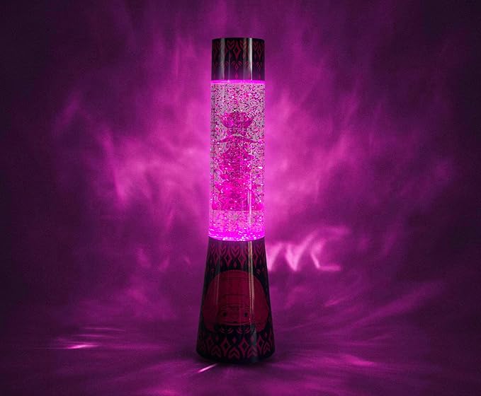 Disney Raya and the Last Dragon Ongi 13-Inch Glitter Motion Mood Light | Nightstand Table Lamp with LED Light for Bedroom, Desk, Living Room | Home Decor Room Essentials, Cute Gifts And Collectibles - Bloomnest