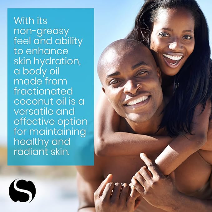 Skinsations - Scented Body Oil - Coconut Spice - 100% Fractionated COCONUT Oil - Fragrance Oil for Skin, After Shower Body Oil for Women and Men, Body Moisturizer, Bath Oil, Hydrating Massage Oil