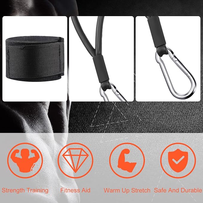 Skylety 3 Pcs Baseball Resistance Bands Youth & Adult Exercise Baseball Pitching Training Bands, 3 Levels 20/30/50 Lbs - Bloomnest