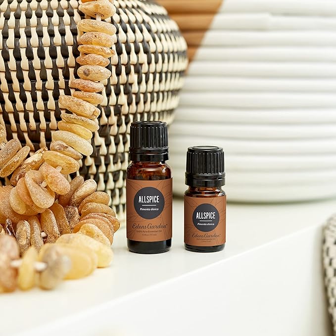 Edens Garden Allspice Essential Oil, 100% Pure Therapeutic Grade (Undiluted Natural/Homeopathic Aromatherapy Scented Essential Oil Singles) 10 ml EdensGarden