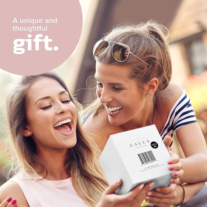 ThreeKin Scented Candles for Girl Mom, Natural Soy Wax Candles for Home, Relaxing Aromatherapy for Moms, Lavender Essential Oils with a Hint of Sass, Long Lasting Candle Burns for 75 Hours - Bloomnest