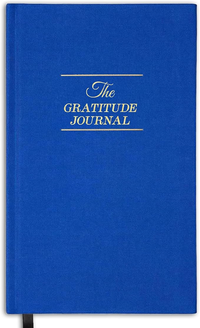 The Original Gratitude Journal 2026 - Daily Practice of Mindfulness & Happiness Journal with Elevating Quotes and Prompts for Affirmation Reflection Mindfulness - Premium Hardcover Journal Blue - Bloomnest