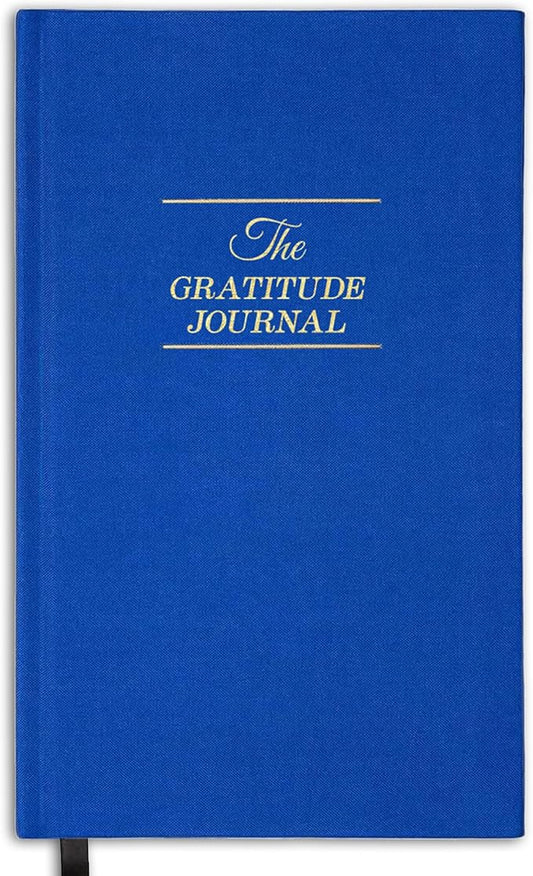 The Original Gratitude Journal 2026 - Daily Practice of Mindfulness & Happiness Journal with Elevating Quotes and Prompts for Affirmation Reflection Mindfulness - Premium Hardcover Journal Blue - Bloomnest
