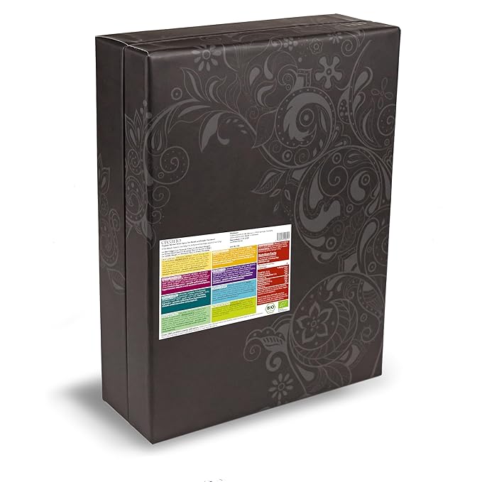 Creano Organic Herbal Tea Gift Set "Organic Herbal Tea" – 24 Pyramid Tea Bags in 9 Different Varieties – 60 g* - Bloomnest