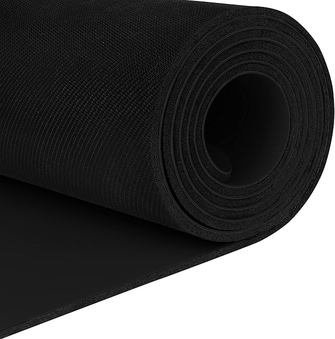 Retrospec Laguna 5mm Yoga Mat - Fitness Mat for Women, Men & Children, Slip-Resistant and Moisture Absorbing Exercise Mat for Home, Pilates, Yoga and Floor Workouts - Bloomnest