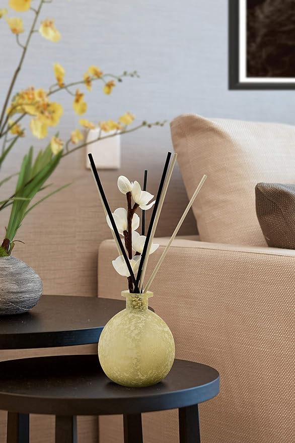 10 inch 20 Pcs Natural Rattan Wood Reed Diffuser Sticks Essential Oil Aroma Replacement Aroma Reed Diffuser Sticks (Brown-20pcs) - Bloomnest