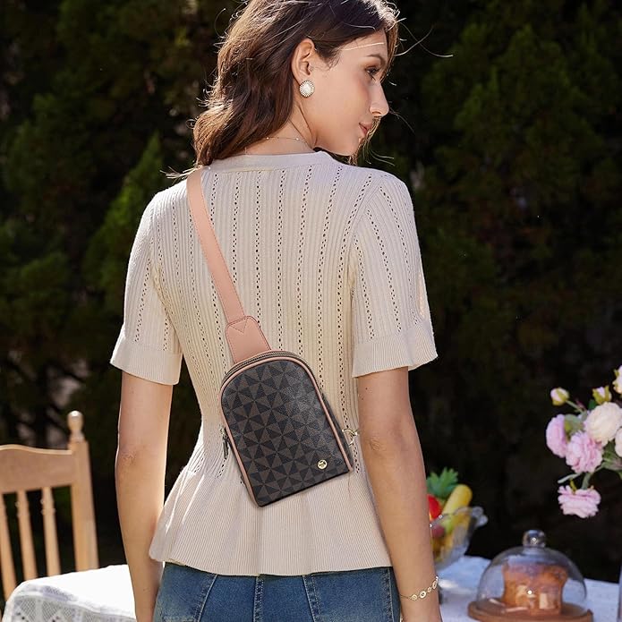 INICAT Small Sling Bag for Women Everyday & Travel Crossbody Bags Lightweight Cross Body Purses Vegan Leather - Bloomnest