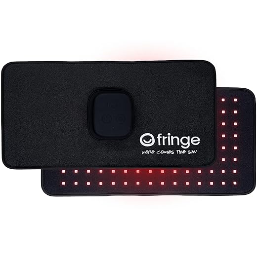 Fringe Red Light Therapy Wrap, Wireless, Has Both Red Light 660nm and Infrared Light 850nm, 360 LED Lights, Sports Recovery JoinFringe