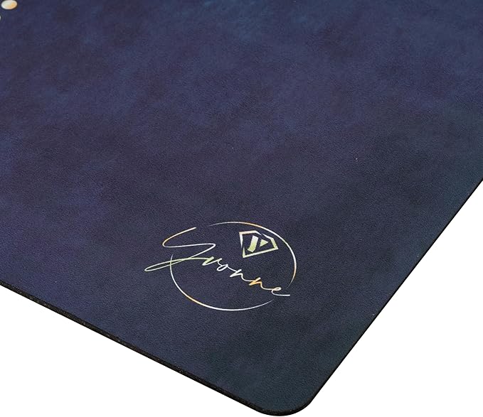 Yvonne Mandala Majesty Yoga Mat - 4mm (1/6”) Thick, Non-Slip, Eco-Friendly Natural Rubber, Ultra Grip, Durable & Sweat-Resistant for Home, Studio & Hot Yoga – Free Carrying Strap Included - Bloomnest