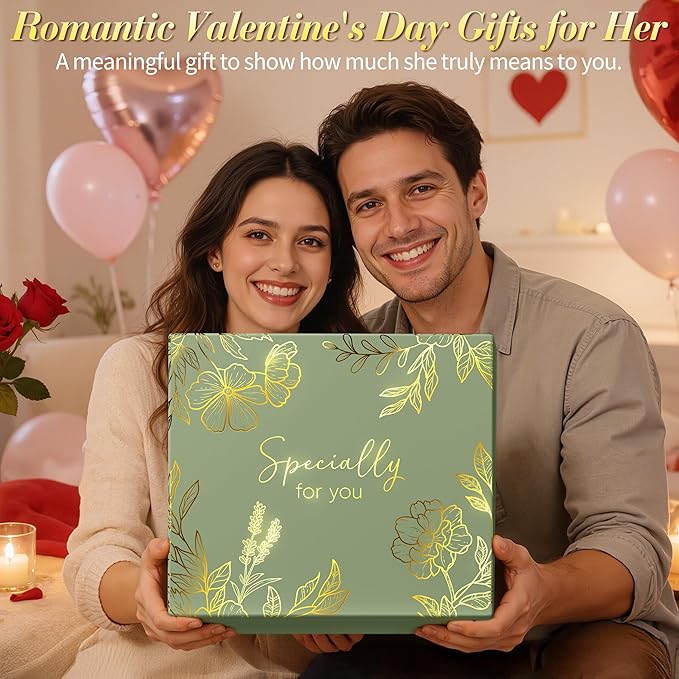 Self Care Gifts for Women Get Well Soon Gift Baskets, Birthday Gifts for Women Spa Care Package,Sympathy Inspirational Thinking of You Valentines Day Gift Set for Her Wife Girlfriend Mom Sister Friend - Bloomnest
