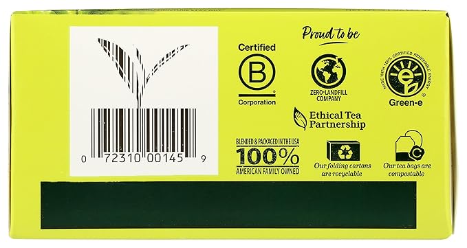 BigelowTea Green Tea With Lemon (Caffeinated), 20 Count - Bloomnest