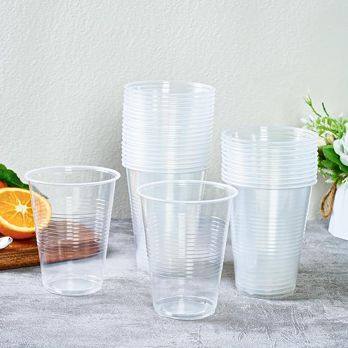 Lilymicky 1000 PACK 16 oz Clear Plastic Cups, Cold Disposable Party Drinking Cups for Parties, Picnic, BBQ & Events - Bloomnest