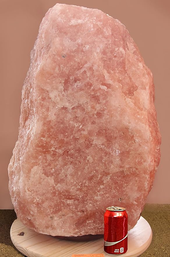 Giant Natural Himalayan Crystal Rock Salt Lamp 250~280 lbs - Bloomnest