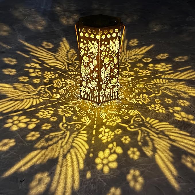 Styleonme Hummingbird Lover Solar Light, Mother's Day Lantern Gift for Mom Grandma Women Sister, Hanging Image Hummingbirds Lanterns, Yard Corridor Garden Decor, Thanksgiving Day, Birthday Gifts - Bloomnest