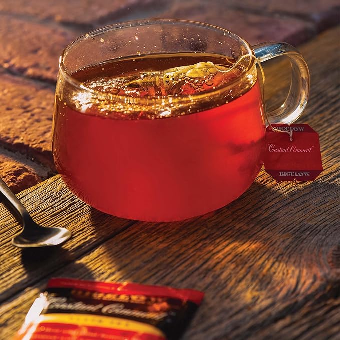 Bigelow Constant Comment Caffeinated Black Tea Bags, 20 Count (Pack of 6) - Bloomnest
