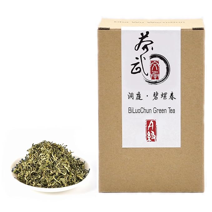 ChaWuWarmSun-[A] BiLuoChun Green Tea,8.8oz(250g),Loose Leaf Tea,DongTing Mountain,Chinese Famous Green Tea - Bloomnest