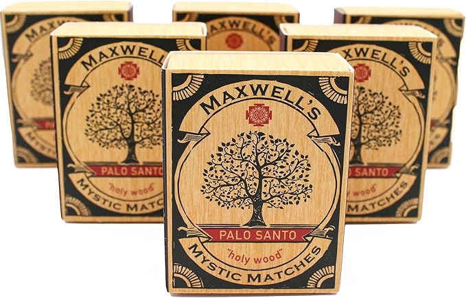 Palo Santo Sticks – High-Resin Holy Wood | Sustainable Peruvian Incense for Meditation & Cleansing (90 Count, 2-inch Sticks) - 6 Pack MaxwellsMysticMarket