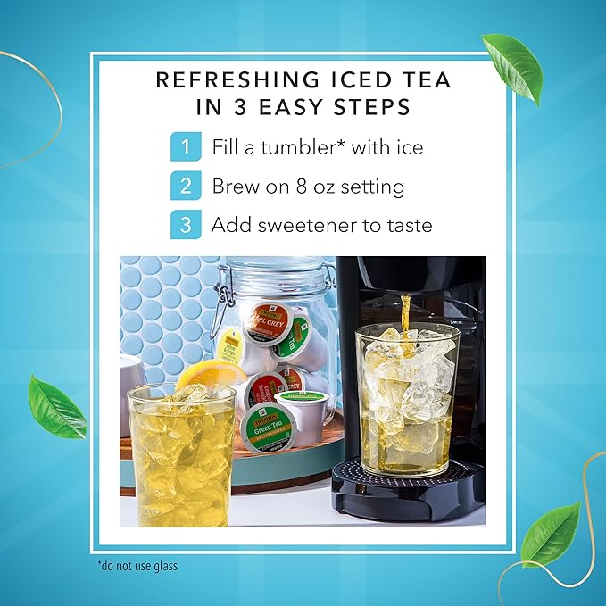 Twinings Decaffeinated Green Tea K-Cup Pods for Keurig, 24 Count (Pack of 1), Smooth Flavour, Enticing Aroma, Enjoy Hot or Iced - Bloomnest