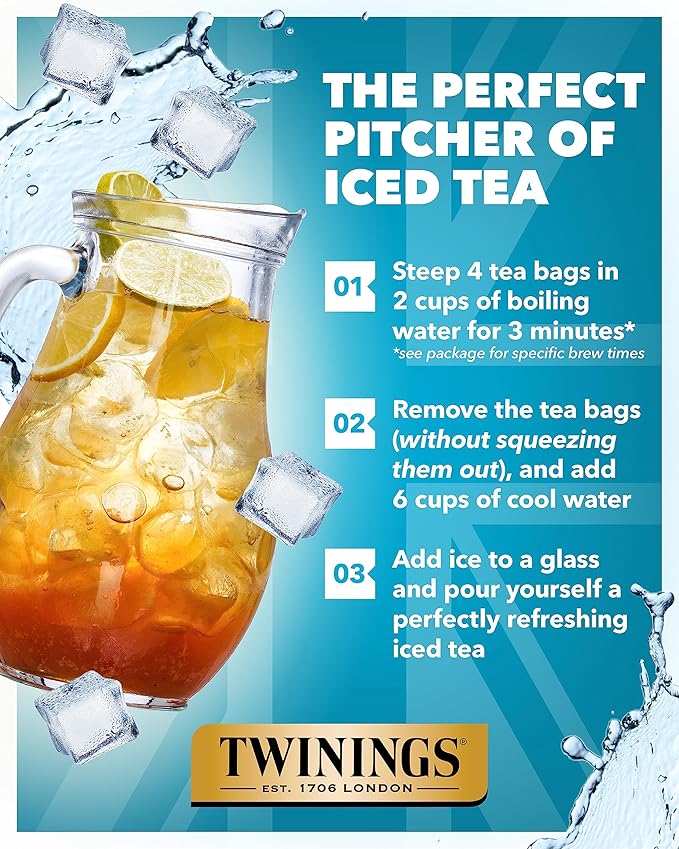 Twinings Pure Peppermint Herbal Tea Bags, 20 Count (Pack of 3) - Bloomnest