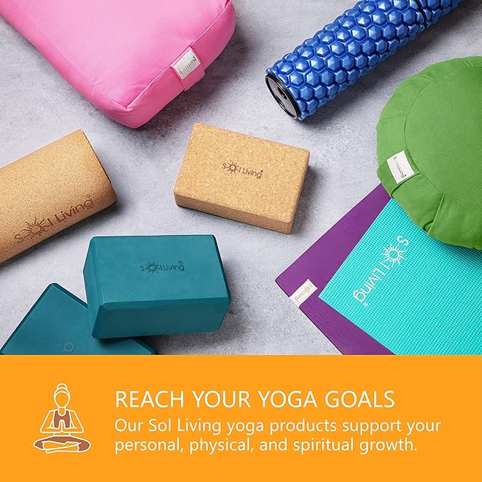 Meditation Cushion Sol Living Yoga Floor Pillow 100% Cotton Floor Cushion Removable Cover Firm Comfort Yoga Floor Cushion Seating for Adults Machine Washable Zafu Meditation Pillow Pouf Bolster Pillow