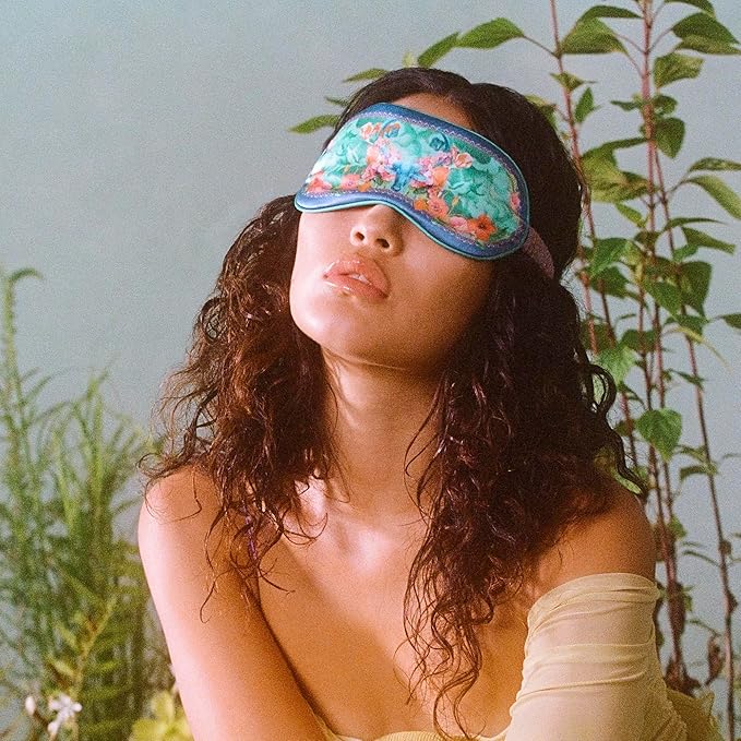 slip Pure Silk Sleep Mask - 100% Pure 22 Momme Mulberry Silk Eye Mask - Comfortable Sleeping Mask with Elastic Band + Filler and Internal Liner, Zodiac Collection: Taurus - Bloomnest
