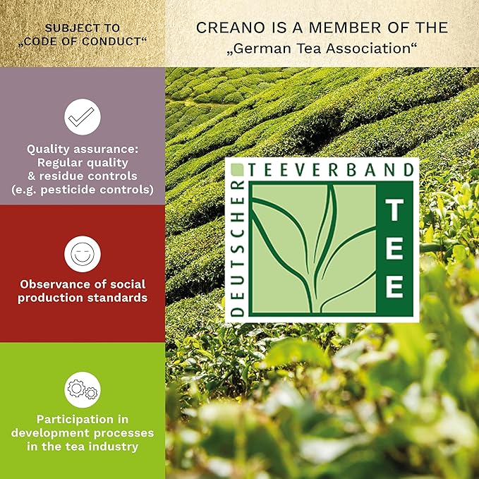 Creano Abloom Tea - Blooming Gift Set in Wooden Box - 12pcs Green, White & Black Tea - Bloomnest