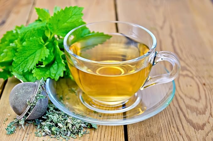 Lemon Balm (Herbal Tea): (Melissa Officinalis Caffeine Free) - Balm Leaf (Cut and Sifted), 1lb (16Oz) U.S. Wellness Bulk Tea - Bloomnest